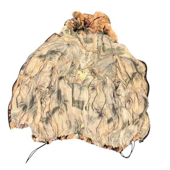 Johnny Was cotton women hoodie Jacket. NWT , size Large - Picture 8 of 16